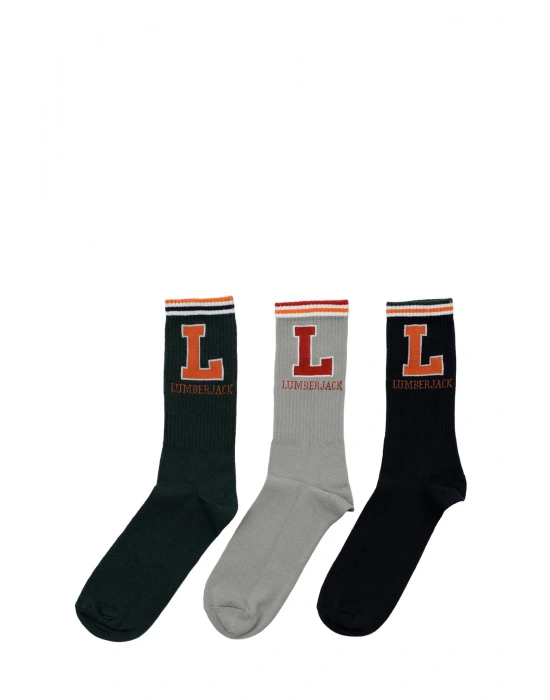 Lumberjack ML Kolej 3LU 34US 4 Fx Gri-Haki-yeşil