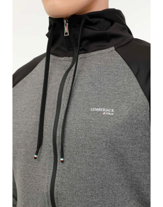 Lumberjack ML Renato 18SD1155 4 Fx Gri Mulune-Siyah