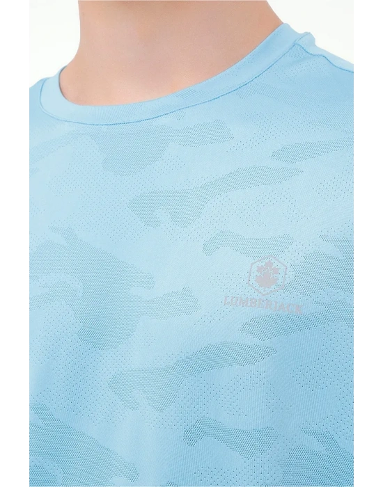 Lumberjack ML TED 11C-PRF1002 4FX T-Shirt Mavi