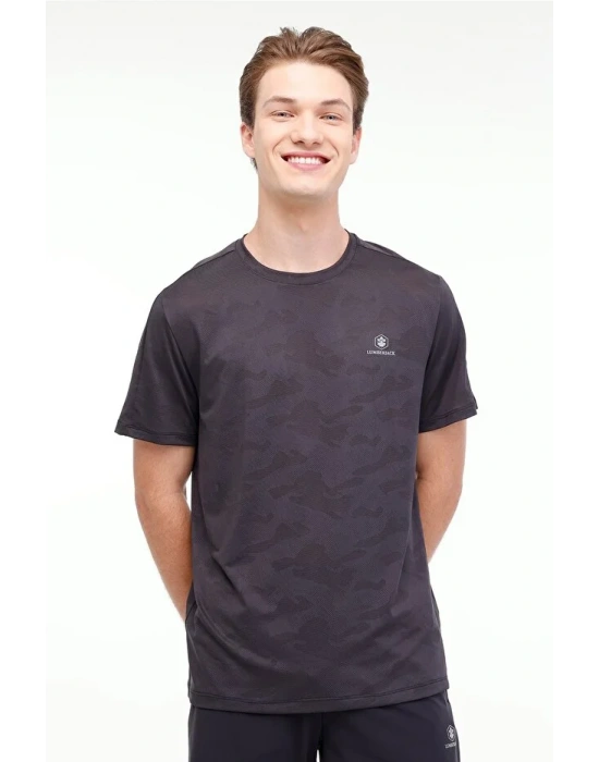 Lumberjack ML TED 11C-PRF1002 4FX T-Shirt Siyah
