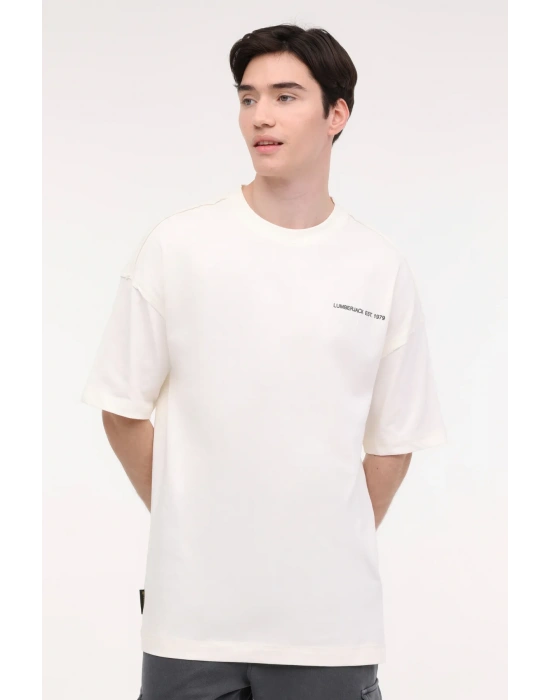Lumberjack ML Uthar 11UT1009 T-Shirt Ekru