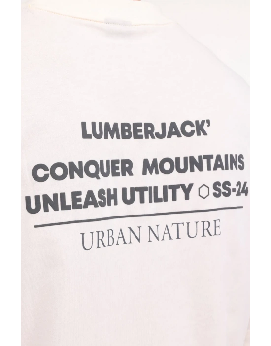 Lumberjack ML Uthar 11UT1009 T-Shirt Ekru