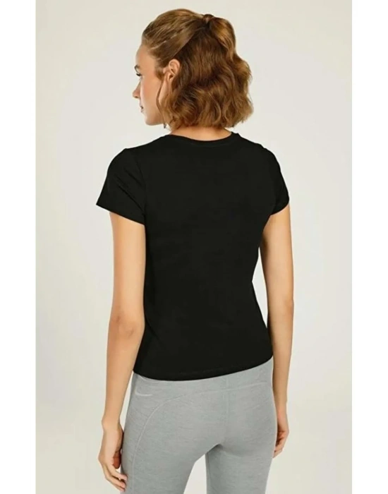 Lumberjack W-CT129 Basic C Neck 3 Fx Siyah