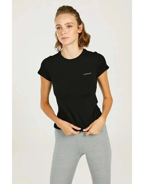 Lumberjack W-CT129 Basic C Neck 3 Fx Siyah