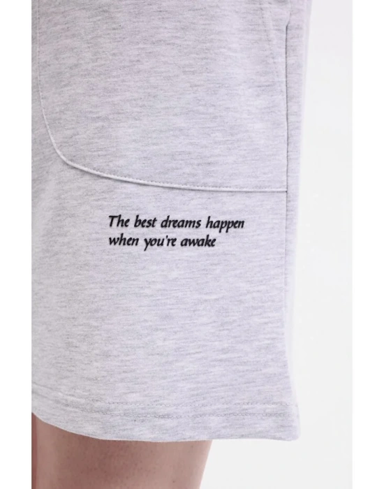 Lumberjack WB Anna 20SL19 5FX Gri Şort