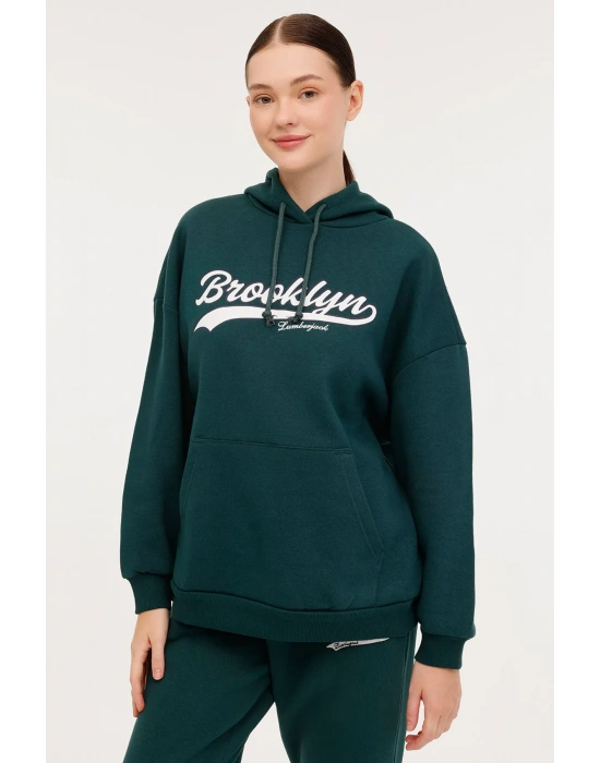 Lumberjack WL Esty 17GF960 Sweat Yeşil