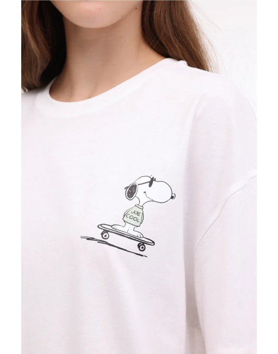 LUMBERJACK WL SALLY 11GFL1006 T-Shirt Ekru