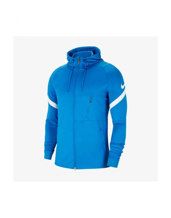 Nike CW5865-463 Fermuarlı Kapşonlu Mavi