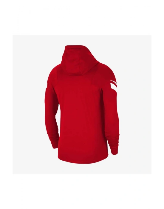 Nike CW5865-657 Fermuarlı Kapşonlu Kırmızı