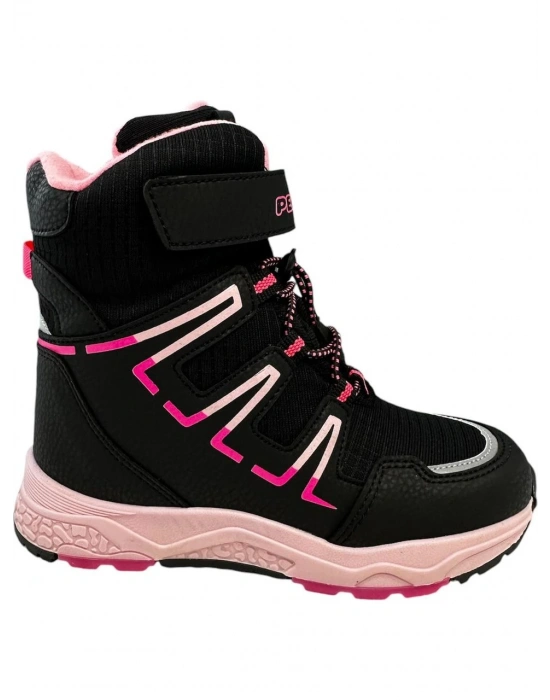 Pepino 1361 Kar Botu Siyah-Fuşya (26-30)