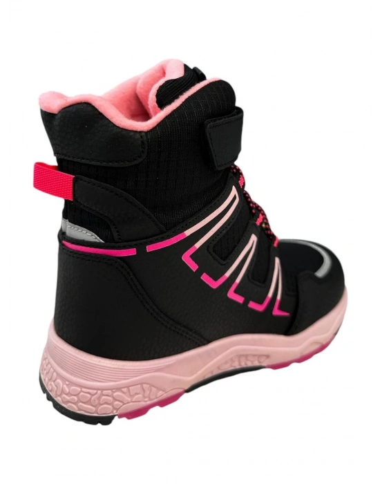 Pepino 1361 Kar Botu Siyah-Fuşya (26-30)