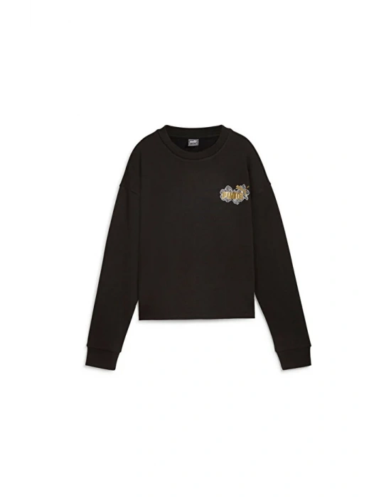 Puma 682497-01 Ess+ Class Act Sweat Siyah