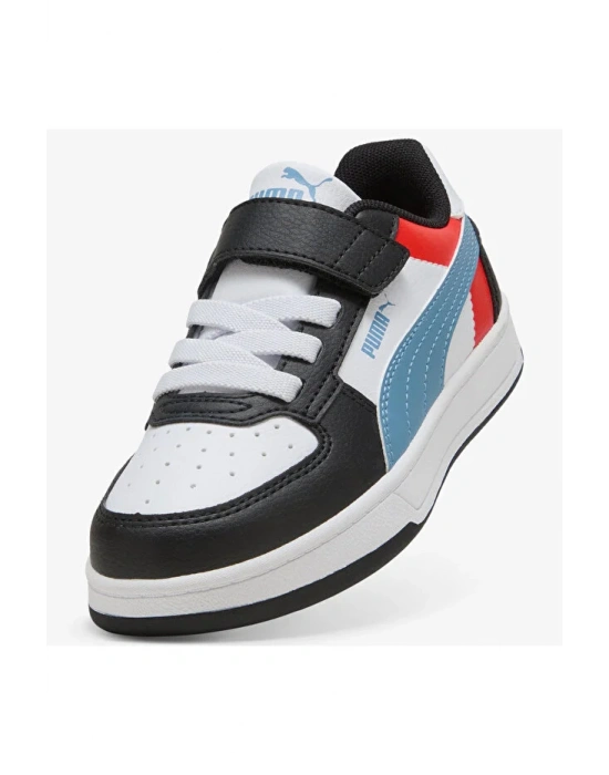 Puma Caven 2.0 Block 394462-17 Sneaker Siyah-Kırmızı (28-35)