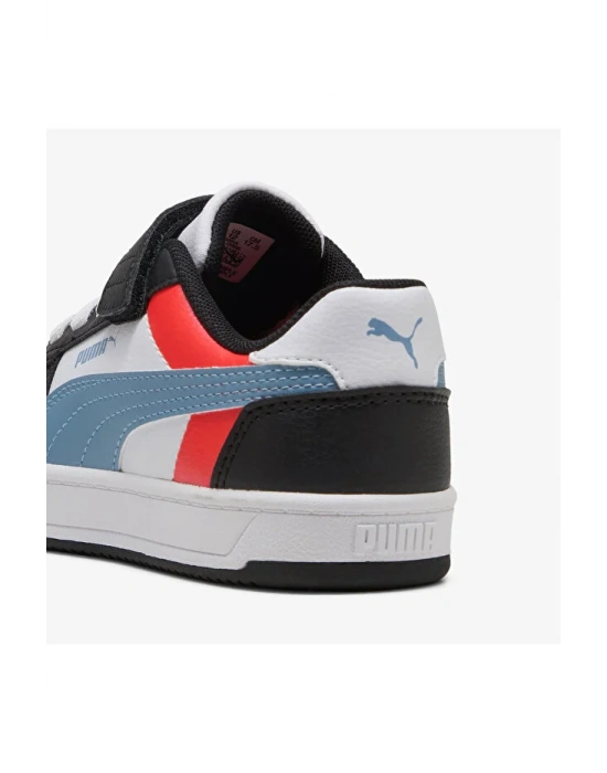 Puma Caven 2.0 Block 394462-17 Sneaker Siyah-Kırmızı (28-35)