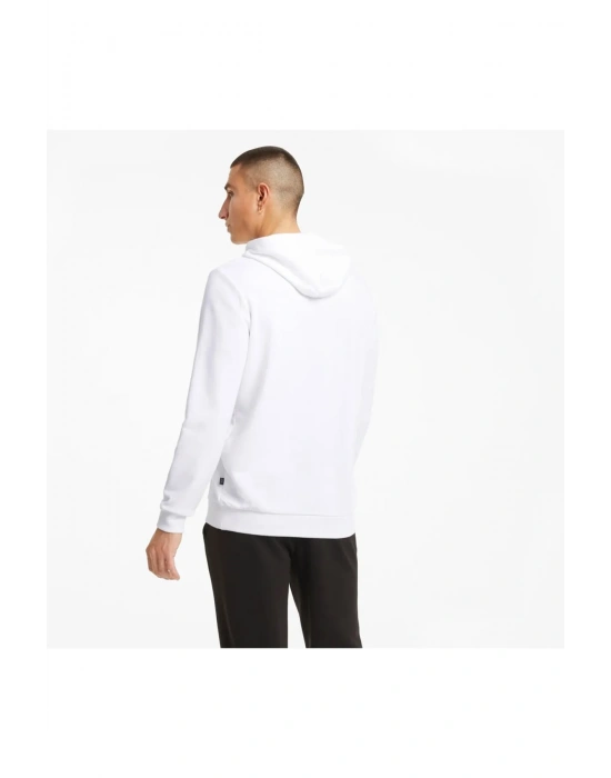 Puma Ess Big Logo Hoodie 586644-02 Beyaz