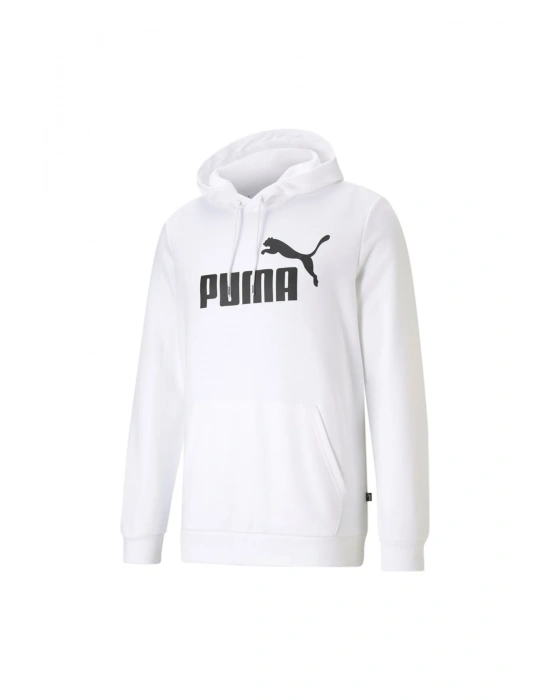Puma Ess Big Logo Hoodie 586644-02 Beyaz