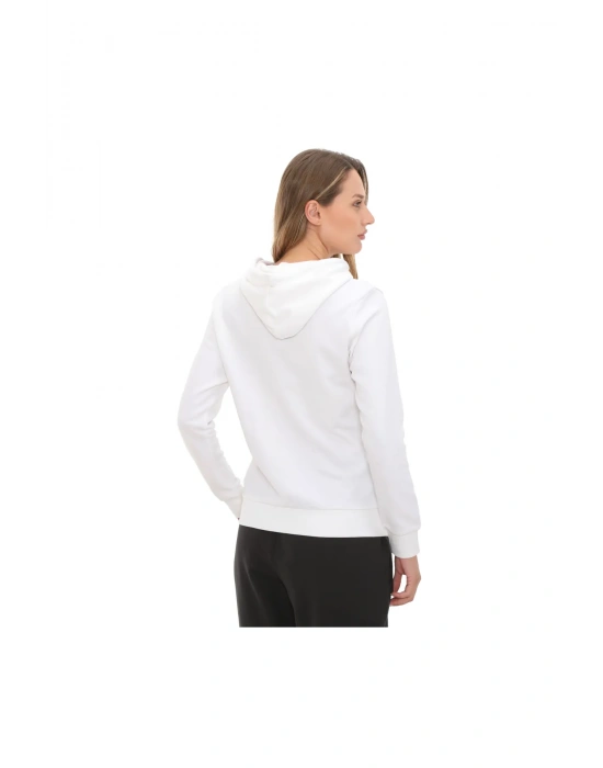 Puma Ess Logo Hoodie 586791-02 Beyaz