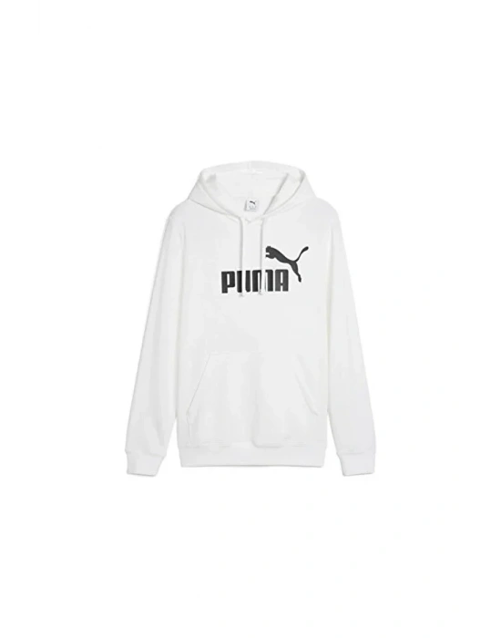 Puma ESS No:1 Logo Hoodie 682572-02 Beyaz
