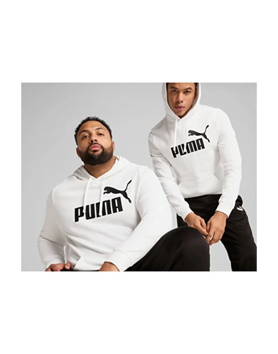 Puma ESS No:1 Logo Hoodie 682572-02 Beyaz