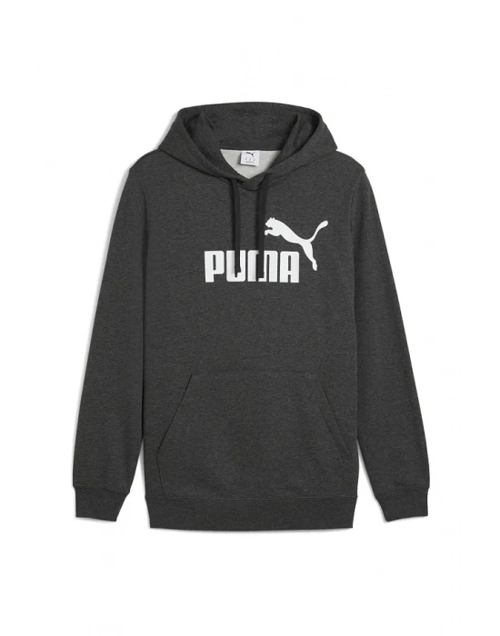 Puma ESS No:1 Logo Hoodie 682572-07 Gri