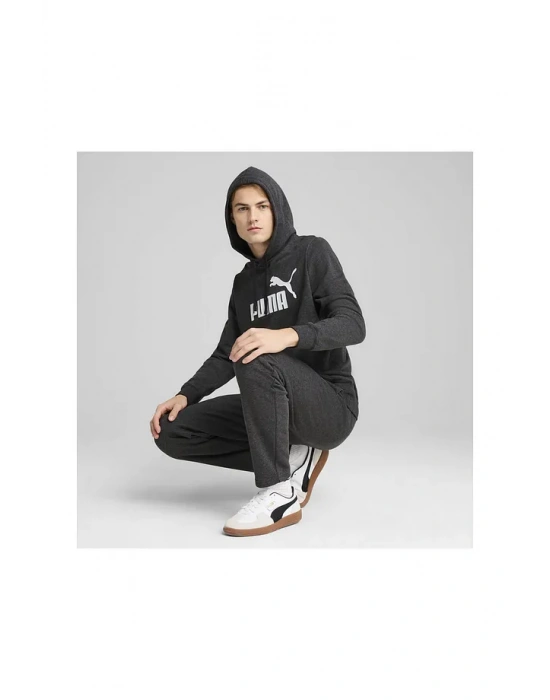 Puma ESS No:1 Logo Hoodie 682572-07 Gri