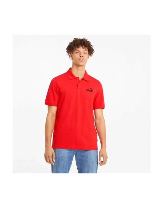 Puma Ess Pique Polo Kırmızı