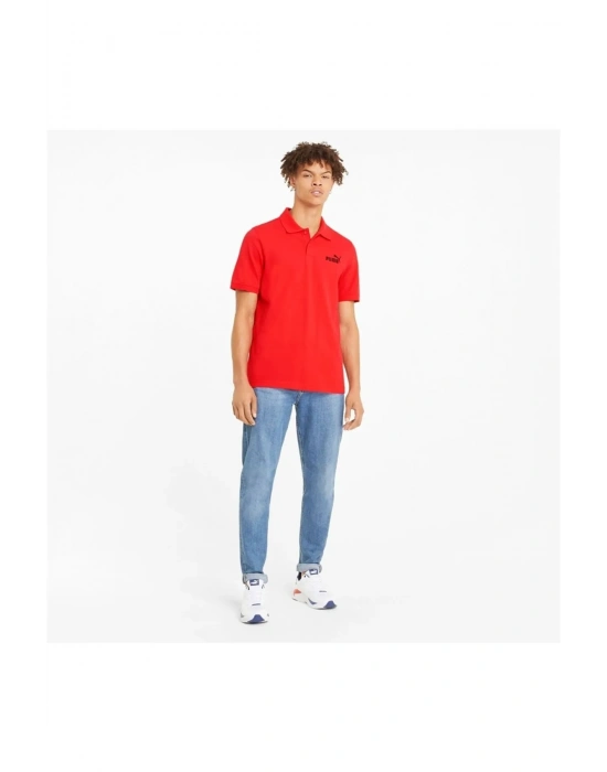 Puma Ess Pique Polo Kırmızı