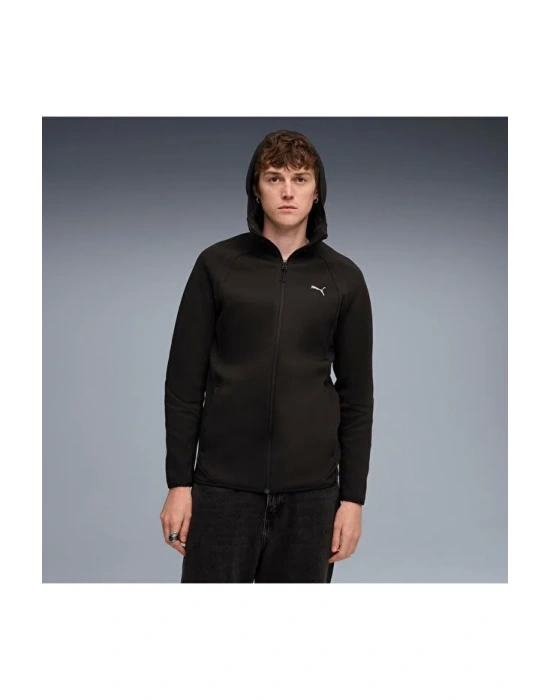 Puma Evosripe 688231-01 Eşofman Üst Siyah