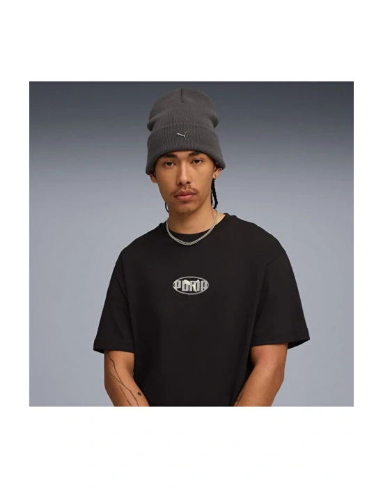 Puma Metal Cap High Crown Beanie 026404-03 Gri
