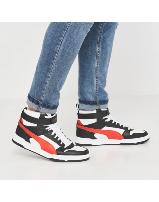 Puma RBD Game Beyaz-Kırmızı-Siyah