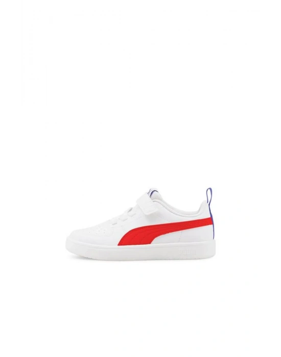 Puma Rickie JR 385836-05 Beyaz-Krmz (28-35)