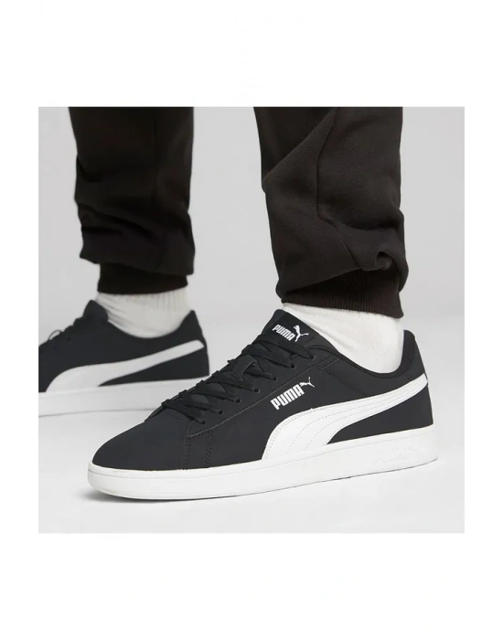 Puma Smash 3.0 Buck 393326-01 Siyah-Beyaz (40-45)