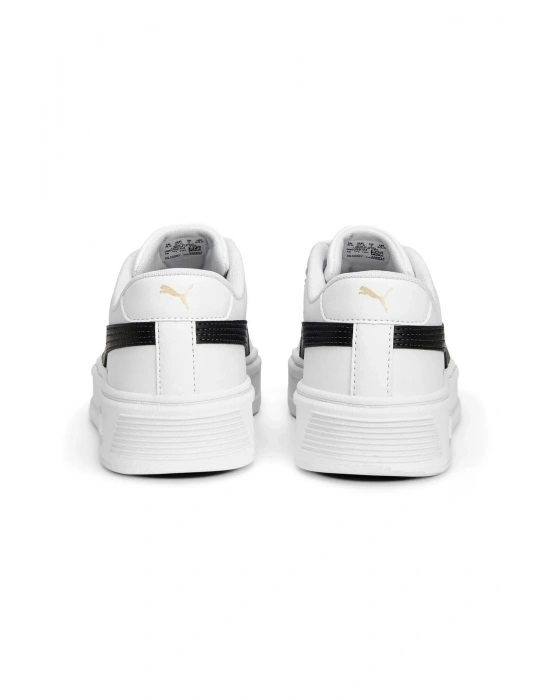Puma Smash Platform 390758-04 Beyaz/Siyah