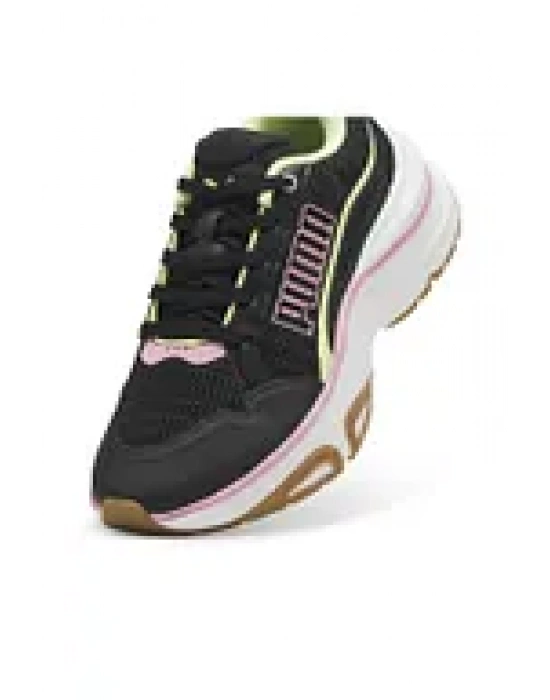 Puma Softride Divine 310163-07 Siyah-Yeşil-Pembe