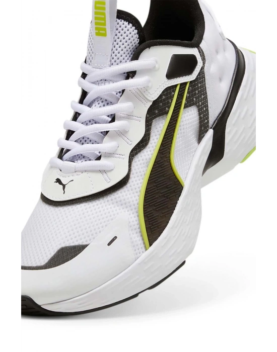 Puma Softride Sway Beyaz-Siyah-Sarı
