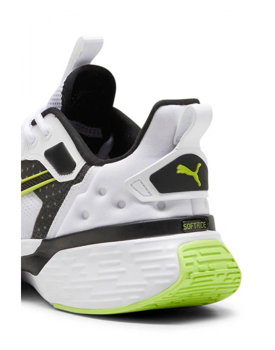 Puma Softride Sway Beyaz-Siyah-Sarı