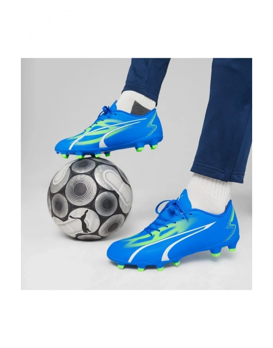 Puma Ultra Play FG/AG Mavi-Yeşil-Beyaz
