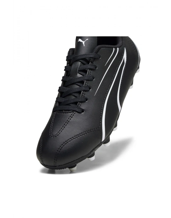 Puma Vitoria FG/AG Jr 107486-01 Siyah-Beyaz