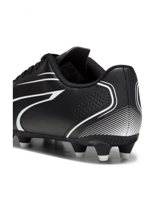 Puma Vitoria FG/AG Jr 107486-01 Siyah-Beyaz