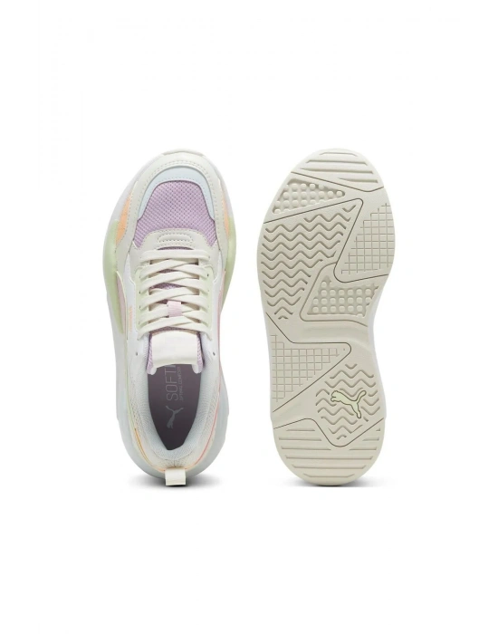 Puma X-Ray 2 Square Beyaz-Gri-Truncu-Lila