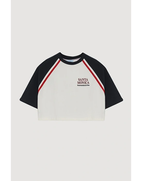 Quzu 25YTSH00199 T-Shirt Ekru