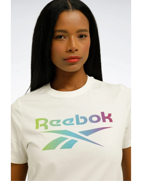 Reebok Gradient Graphic Tee T-Shirt Ekru