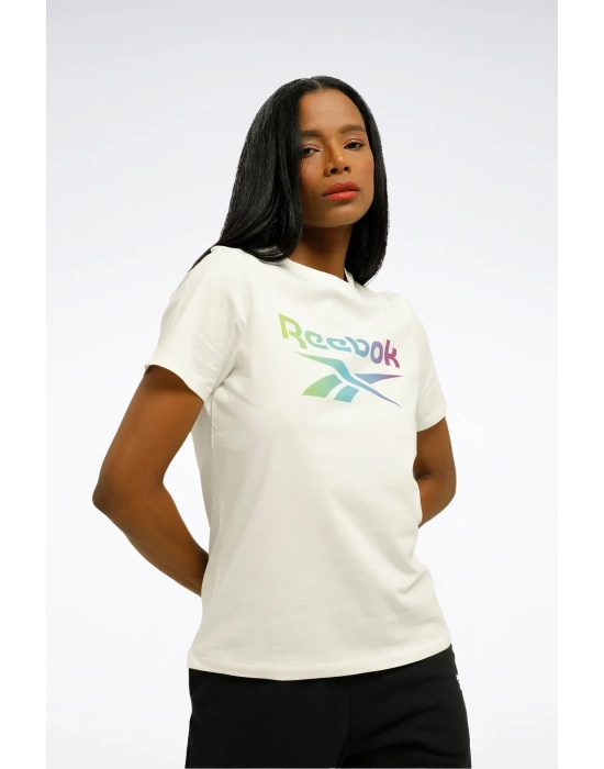 Reebok Gradient Graphic Tee T-Shirt Ekru