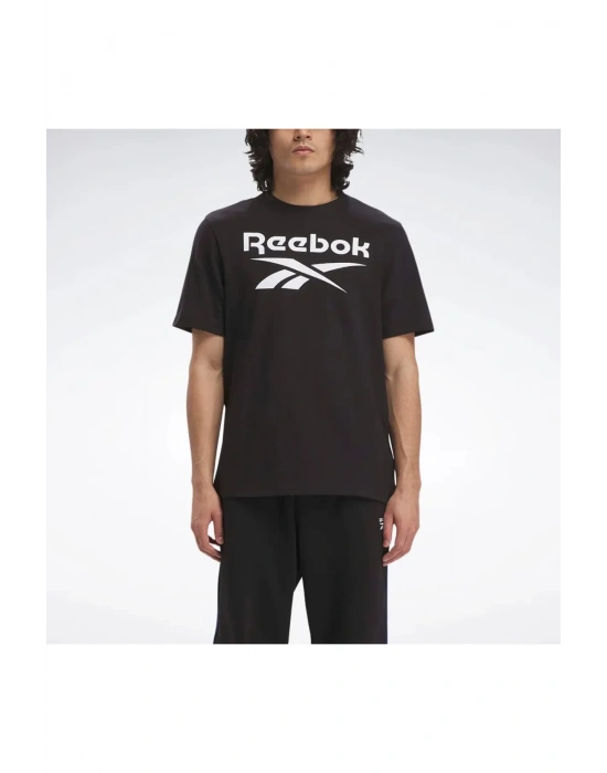 Reebok İndenty Big Logo T-Shirt Siyah