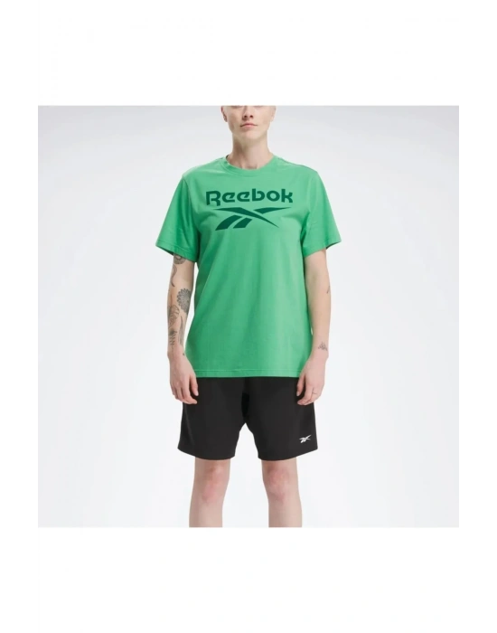 Reebok İndenty Big Logo T-Shirt Yeşil