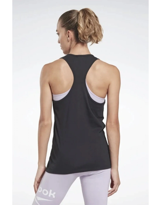 Reebok TE Graphic Tank Atlet Siyah