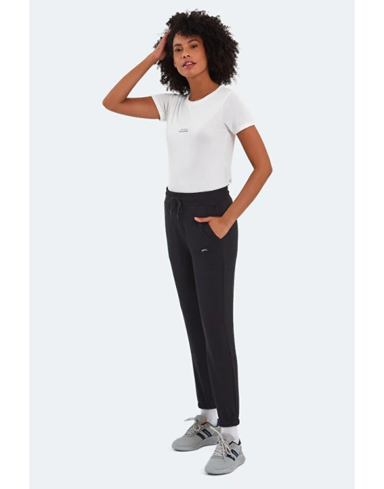 Slazanger Kino ST113PK085-500 Siyah Eşofman Alt