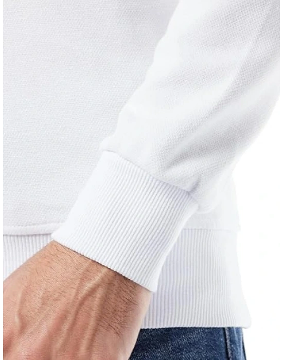 Slazenger Bar ST22WE103-000 Beyaz Sweatshirt