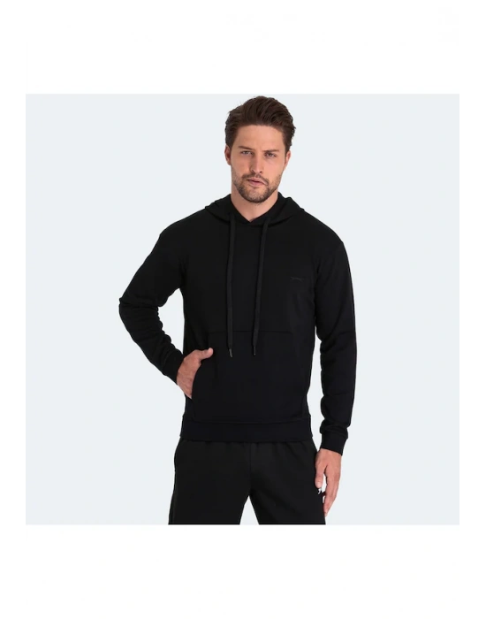 Slazenger Kula INT ST23WE288-500 Siyah Sweatshirt