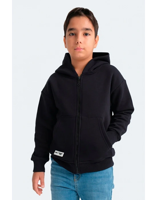 Slazenger Lekan ST24WC007-400 Lacivert Eşofman Üst Taş